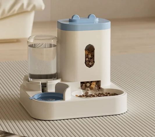 Automatic Pet Feeder and Water Dispenser Bowl – For Cats and Dogs