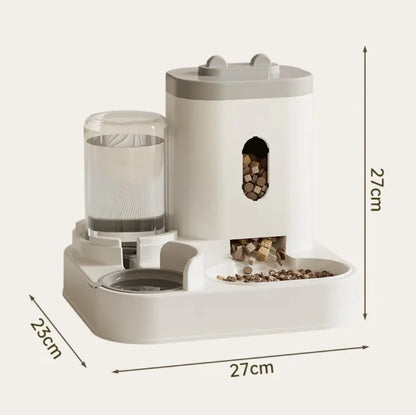 Automatic Pet Feeder and Water Dispenser Bowl – For Cats and Dogs