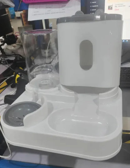 Automatic Pet Feeder and Water Dispenser Bowl – For Cats and Dogs